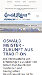 Mobile Screenshot of oswald-meister.de